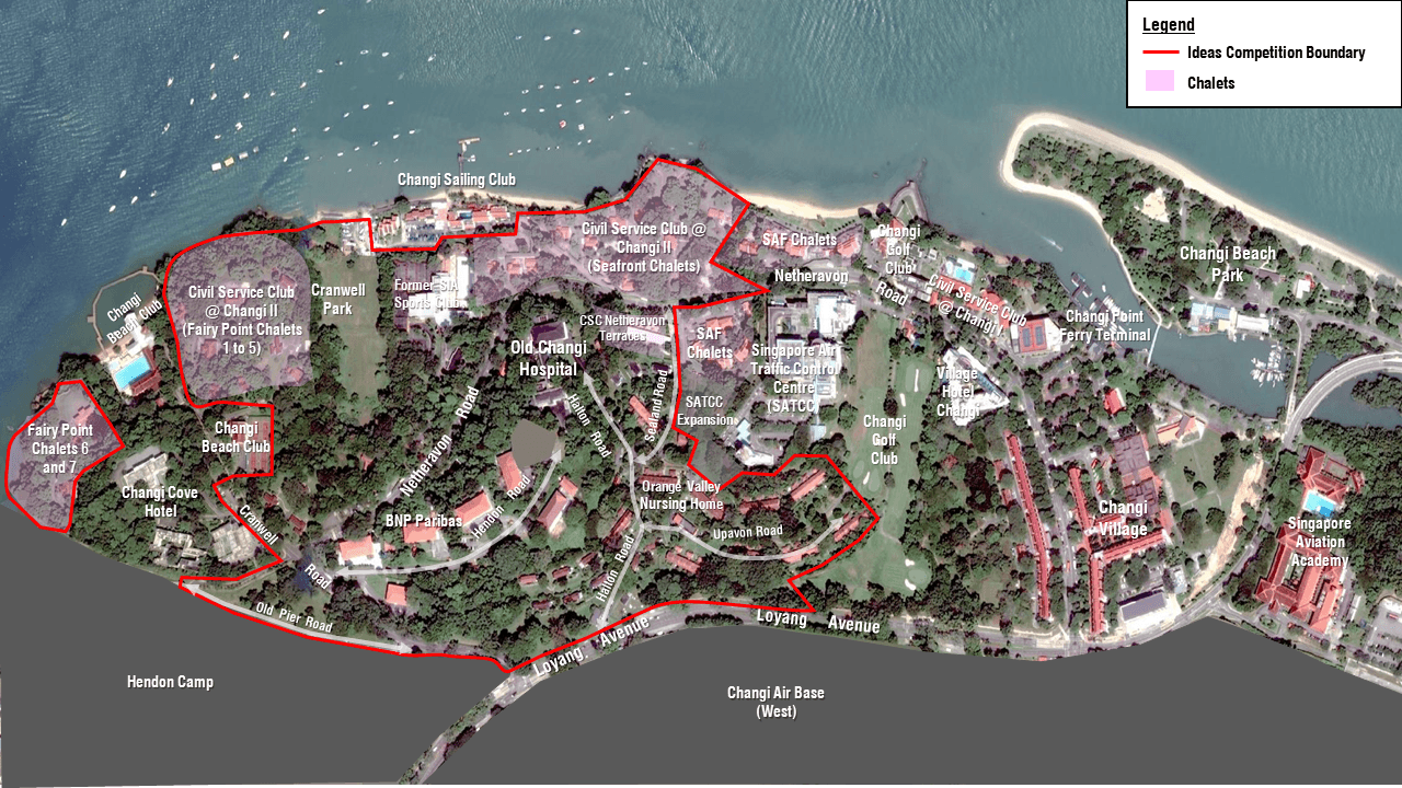 Map of Changi Point